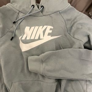 light teal nike hoodie